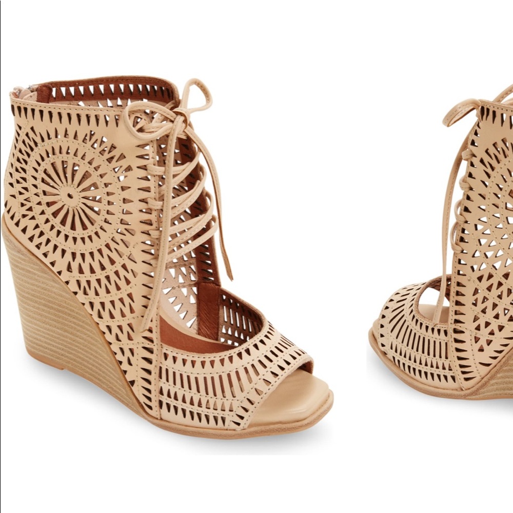 Jeffrey Campbell Wedges size 7